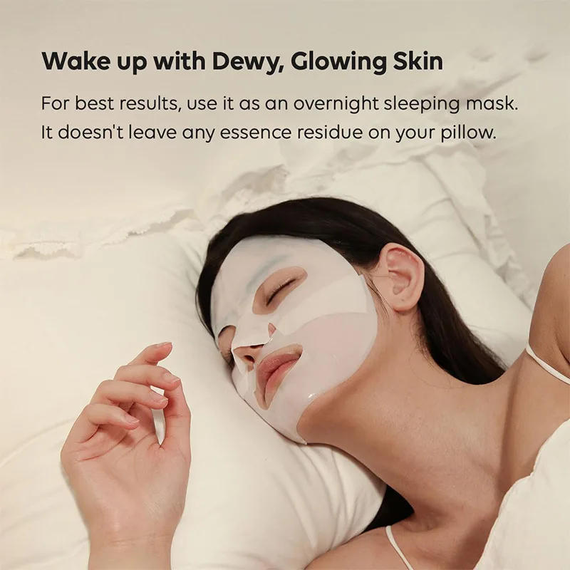 Description Picture 3 of item4Pcs/Box Absorbable Bio-Collagen Real Deep Mask Night Moisturizing Mask Firming Wrinkle Remover Fade Fine Lines Skin Care