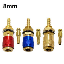 Gas & Water Quick Connector For Tube Inner Diameter 8mm With Hose Quick Connect Quick Connectors For Connect Various Gas Meters
