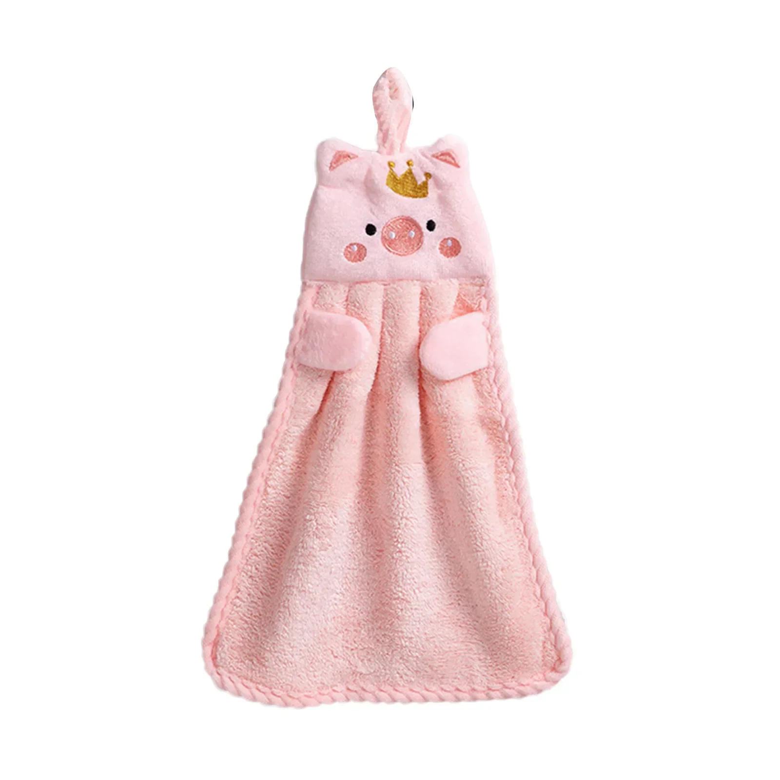 Description Picture 5 of itemLittle Pig Towel Household Cute Absorbent Kitchen Lazy Rag Children's Hand Dish Wash Sponge Towels Wipe Hands Towel