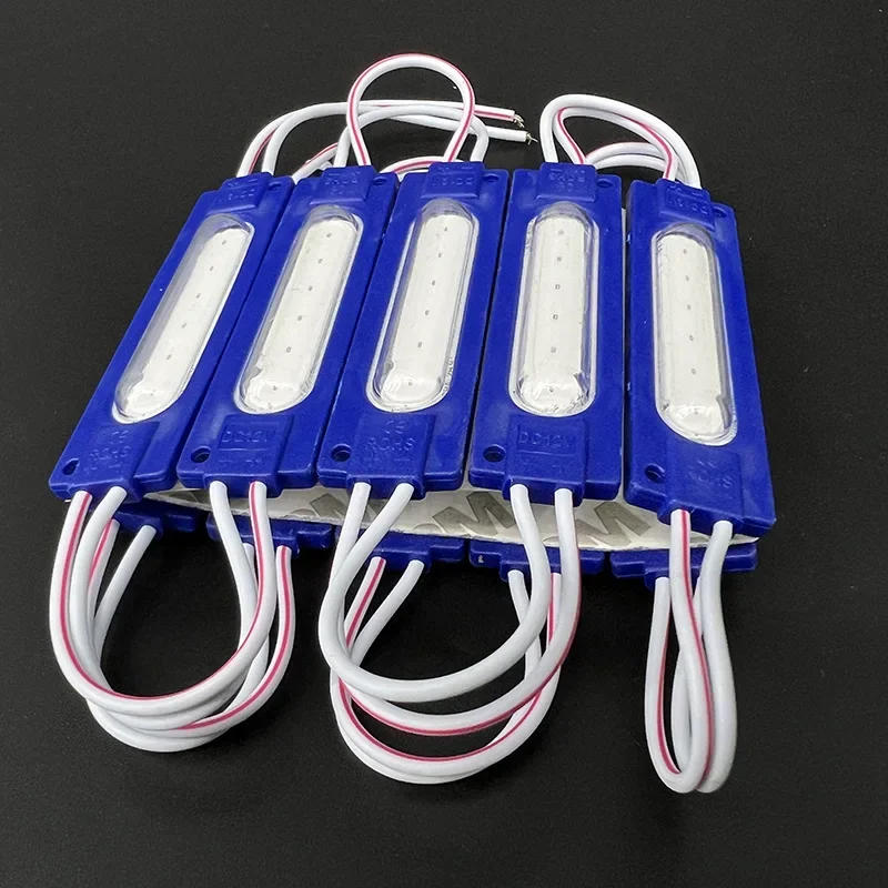 Description Picture 4 of item20pcs Super Bright LED COB Module Light 12V IP65 Waterproof Backlight for Shop Signboard Advertisement Sign Letter Decor Lamp