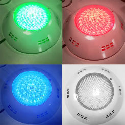 RGB Colorful LED Swimming Pool Light IP68 Color Changing AC12V White Led Underwater Lamps Outdoor ABS Fountain Lamp  Pond Lights