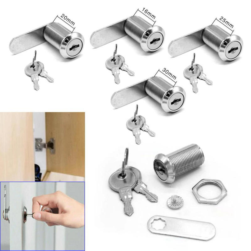 Description Picture 2 of itemHead Diameter: 23.5 Mm Office Lock Mailbox Lock Metal Alloy 16/20/25/30mm Brand New Cylinder Cabinet High Quality