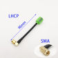 96 Green LHCP SMA