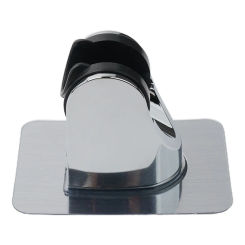 Head Holder Shower Bracket Stable Waterproof 1pc 9.5x7x6cm Adjustable Direction Fit Smooth Surfaces Punching-free