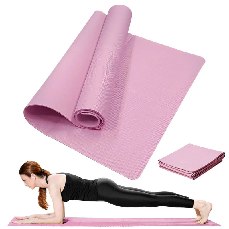 Description Picture 2 of item4MM Thick EVA Yoga Mats Anti-slip Sport Fitness Mat Blanket For Exercise Yoga And Pilates Gymnastics Mat Fitness Equipment