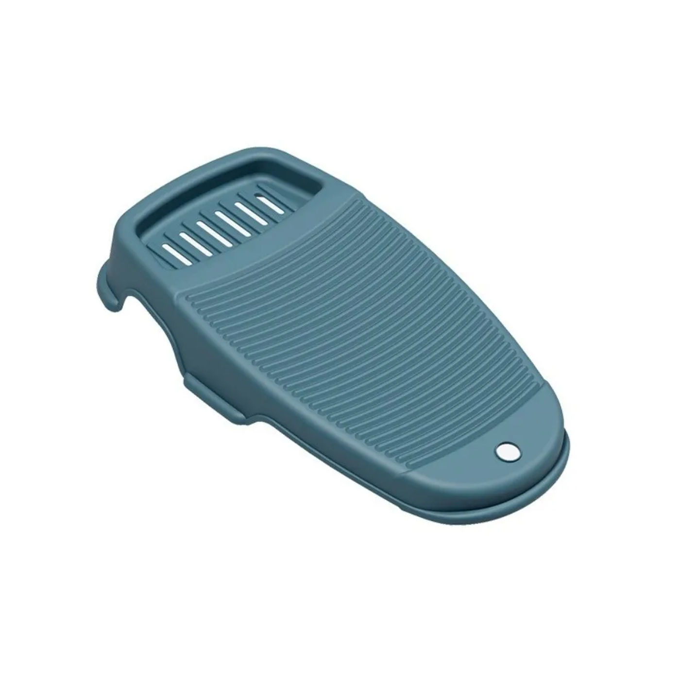 Description Picture 4 of itemWash Board with Soap Holder Thickened Hand Wash Laundry Boards  Drainage Holes Non-Slip Design Dirty Clothes Washboard Holder