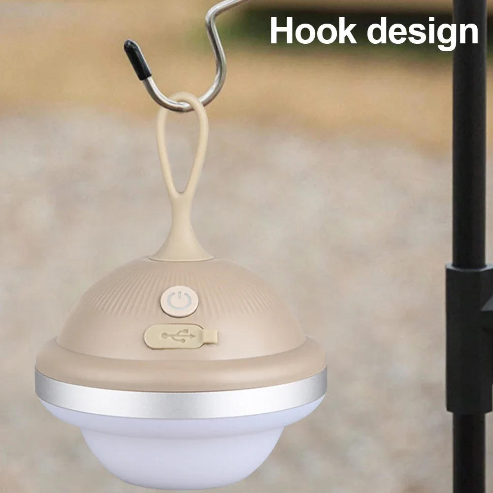 Description Picture 6 of item5W LED Camping Lantern Tents lamp 1200mAh/1800mAh Portable Camping Lights Outdoor Hiking Night Hanging lamp USB Rechargeable