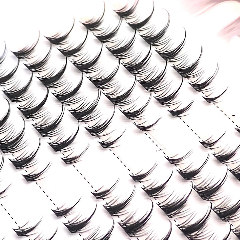 Description Picture 5 of itemAdiya Cluster Eyelashes Individual Premade Volume Fan Lash Extension Heat Bonded Quick DIY Eyelash Extensions KIT Cosplay Lashes