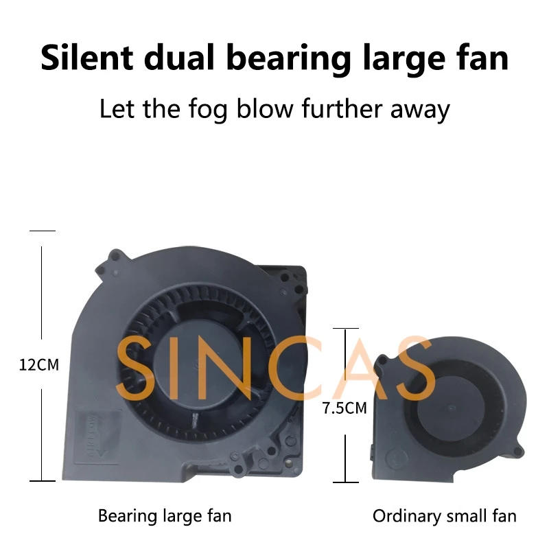 Description Picture 3 of itemIndustrial Humidifiers Top Fill Heavy Fog Volume Workshop Warehouse Commercial Tobacco Moisturizing Nebulizer Extendable Tubes