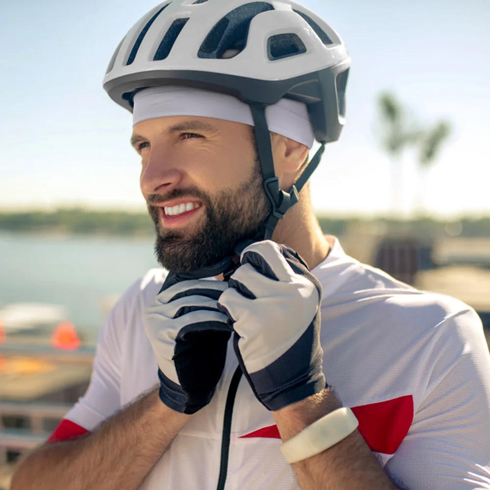 Description Picture 3 of itemSports Cycling Caps Summer Breathable Bicycle Running Hiking Riding Bike Baseball Beanie Hat Helmet Liner Cap Headgear Men Women