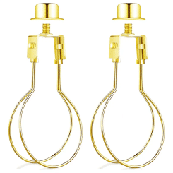 Lamp Shade Harp Holder Adapter Kit Includes Finial and Lampshades Levellers to Keep Lamp Shade Hardware