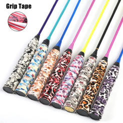 2023 Sweat Racket Anti-slip Tape Handle Grip Tennis Badminton Camouflage Wrapping Skidproof Sweat Band Badminton Accessories