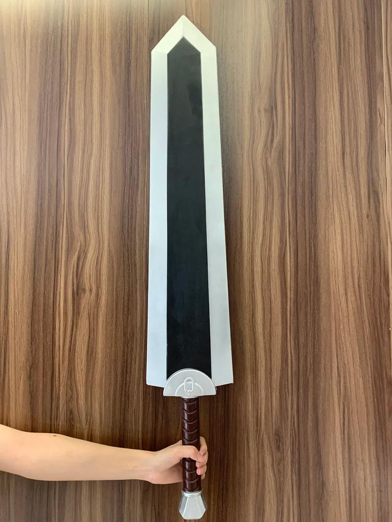 Description Picture 6 of itemAnime Berserk Cosplay Guts Dragon Chopping Sword Prop 1:1 Black Great Sword Weapon Role Play Gift Safety PU 102cm Sword