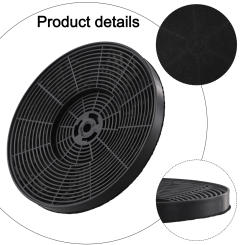 Kitchen Filter Range Hood Activated Carbon Filter 175mm*175mm*15mm Filter Kitchen Air Filters Tools Kitchen Household Accessorie