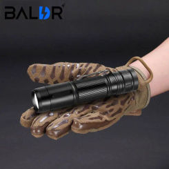 Baldr SC8 ultra-bright LED flashlight charging ultra-bright long-term use,3 lighting mode flashlight outdoor camping, flashlight
