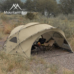 Mounthiker Spring Winter 15D Oxford Rainproof Hemisphere Dome Tent Tunnel Leisure Sun Shelter Camping  Semicircle Dome Tent
