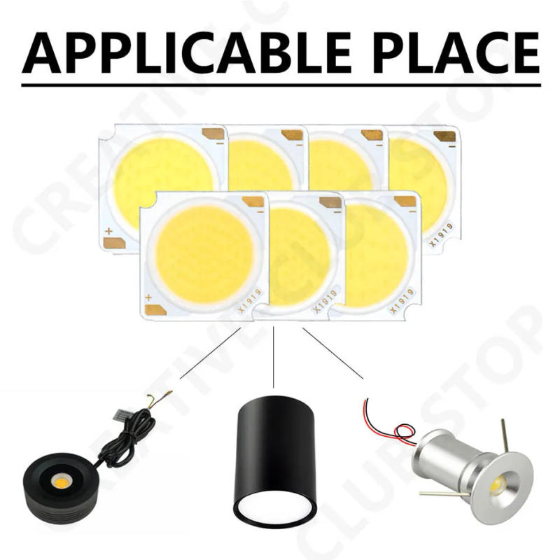 Description Picture 5 of item10PCS 12W 15W 18W 20W 24W 30W 36W Bridgelux LED Chip Cold White 6000K Diode Array Matrix For DIY Spotlight Downlight Floodlight