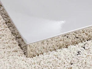 Description Picture 6 of itemDining Table and Chairs, Fits 6, White Glass Table with Faux Leather Chairs, Kitchen Display Table, 6-Piece Dining Tables Set