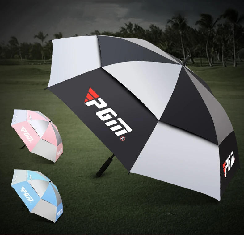 Description Picture 4 of itemPGM Golf Umbrella Double-layer Wear-resistant Rain-proof Sunscreen Fiberglass Material Spring and Summer Automatic Manual YS003