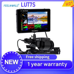 FEELWORLD LUT7S 7'' Monitor Touch Screen Waveform 4K 3D LUT 1920X1200 3G-SDI DSLR Camera Field Monitor for Nikon Canon Sony