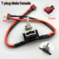 T Plug Male-Female
