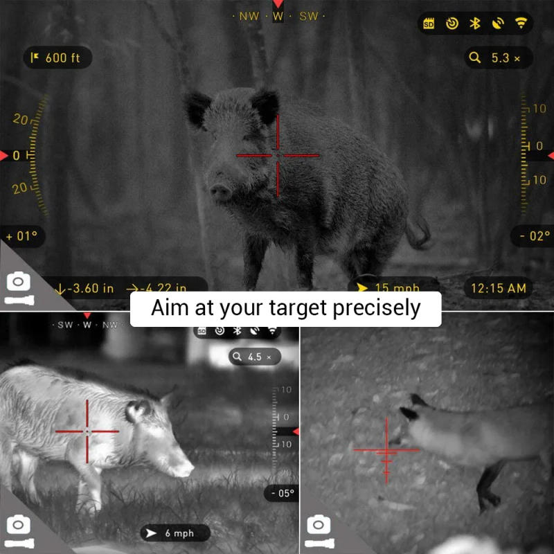 Description Picture 6 of item850nm/940nm Infrared Flashlight VSCEL IR Torch Zoomable Infrared Illuminator for Night Vision Scope Tactical Weapon Gun Lights