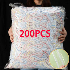 Plastic Disposable Food Cover Colorful Elastic Wrap Food Covers Fresh-keeping Lid Plate Kitchen Nylon Packaging Bags Storage Bag