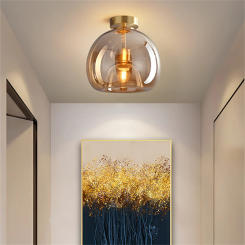 Lustre Glass Pendant Lamps Modern led Ceiling Pendant Lights Living Room Restaurant Foyer Corridor Home Decor Lighting Luminaria