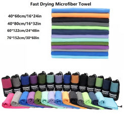 Camping Towels Super Absorbent Fast Drying Microfiber Travel Towel Quick Dry Ultra Soft Compact Gym Towel for Swimming Beach
