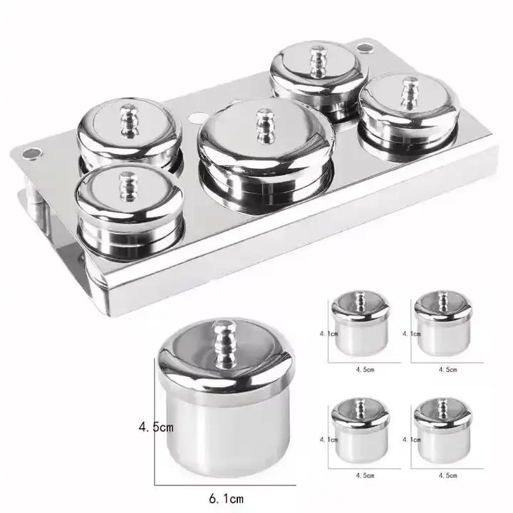 Description Picture 3 of itemStainless Steel Metal Cleaning Oil Dish - Washing Cylinder for Watch Maintenance Parts