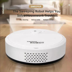 New 3 in 1 Smart Sweeping Robot 4000Pa Vacuum Cleaner Strong Suction Easy To Use Floors Pet Hair Silent Home Cleaning Machine