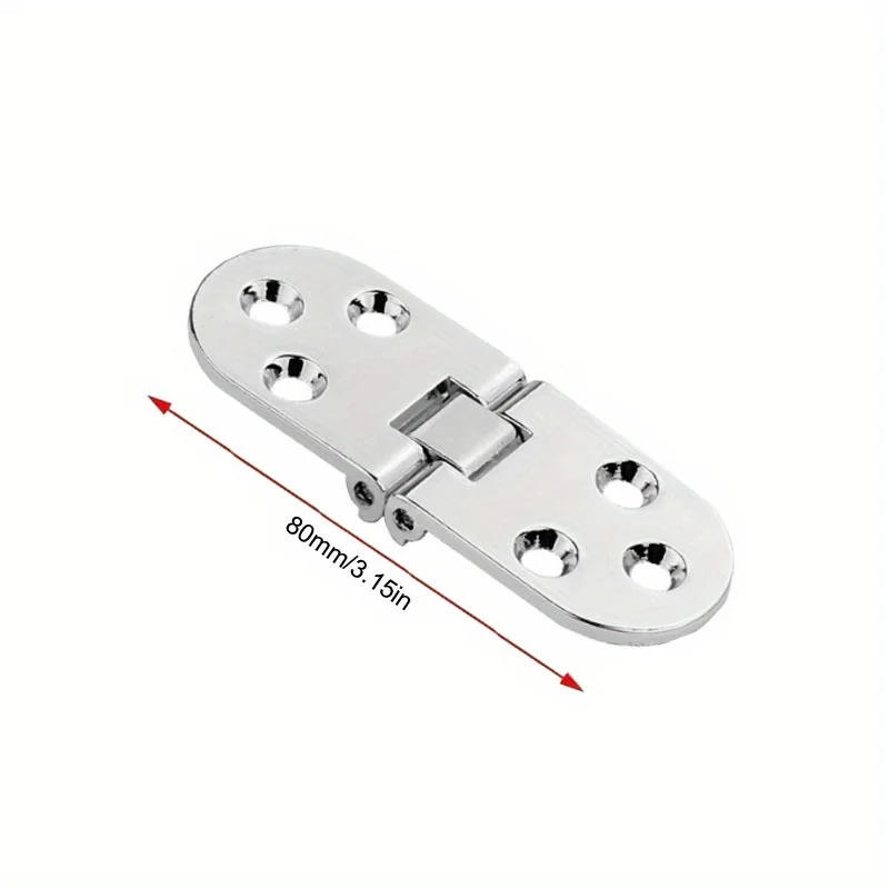 Description Picture 3 of item10pcs Zinc Alloy 180 Degree Rustproof Door Hinge Flush Hinges Cabinet Hinges Door Semicircle Hinges Furniture Accessories