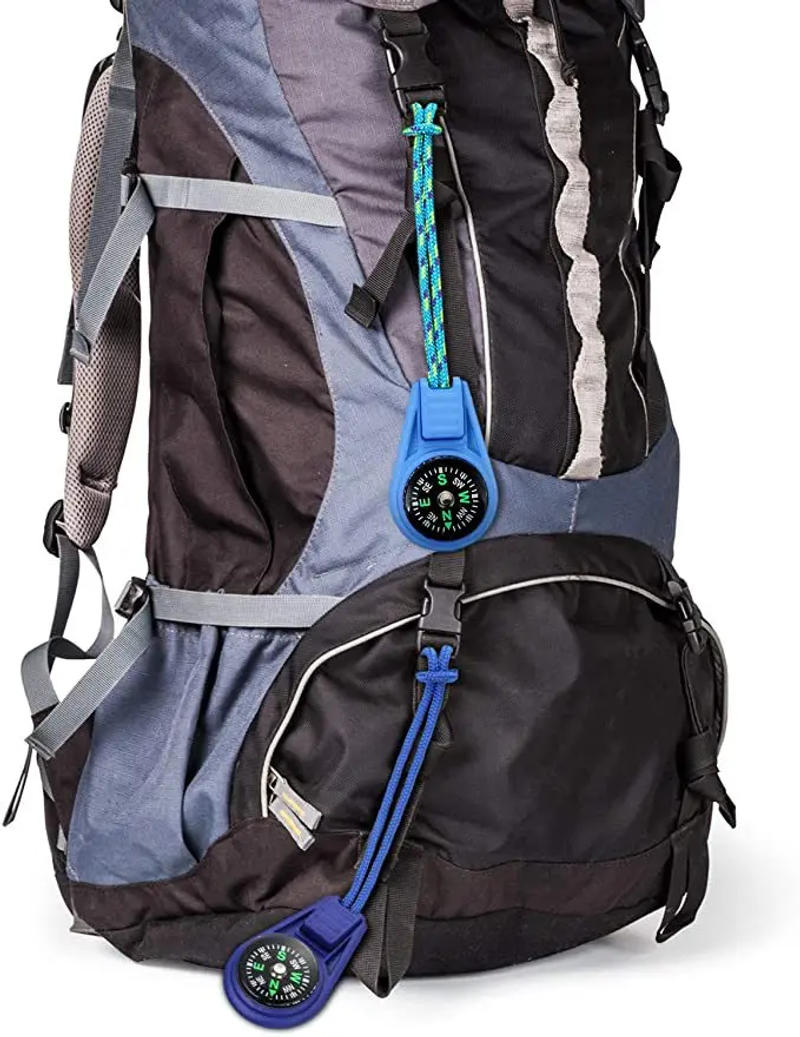 Description Picture 6 of itemMini Tactical Compass Outdoor Survival Tools Camping Hiking Travel Pocket Navigator Hunting Climbing Equipment Compass Keychain