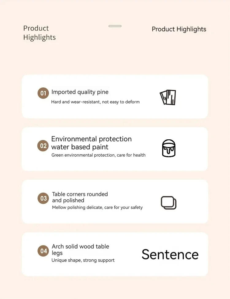 Description Picture 5 of itemMinimalist Plegable Dining Tables Oval Personalized Negotiation Luxury Wooden Dining Table Mesa Workstation Furniture Set