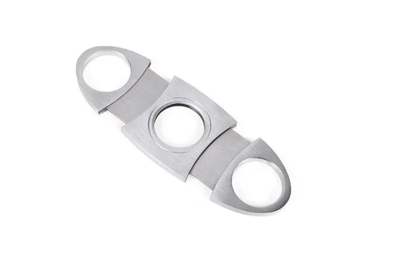 Description Picture 6 of itemStainless Steel Cigar Cutter Metal Classic Cutter Cigar Scissors Gift Puncher Cutting Knife Cigar Accessory