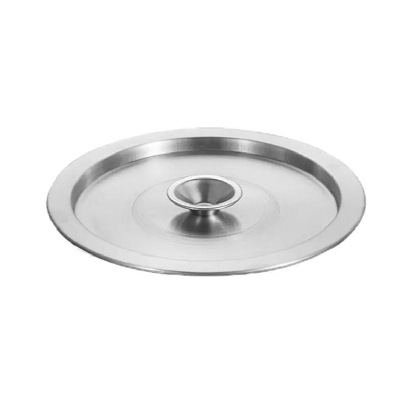 Description Picture 6 of itemUniversal 20-40cm Stainless Steel Pot Lids Universal Cookware Lid Reusable Frying PanMetal Lid Bowl Cover Restaurant Kitchenware