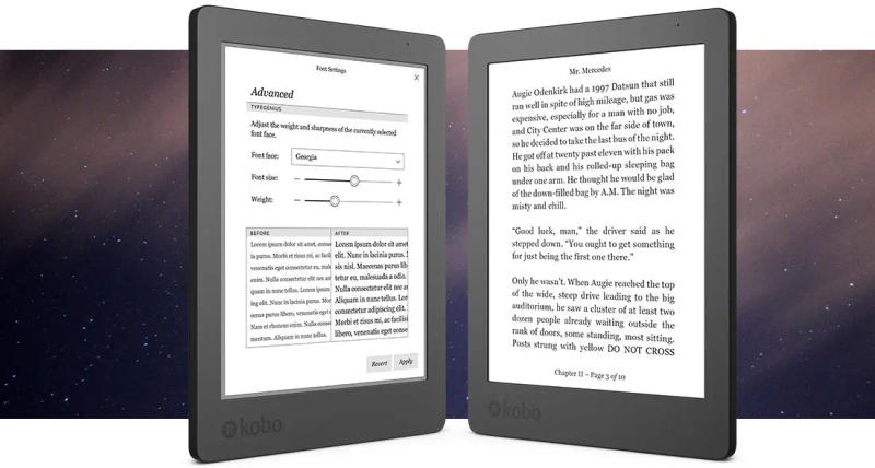 Description Picture 4 of itemKOBO Aura edition2 ebook eReader N236 eink 212PPI kindle front light 4G/16GB/32GB электронная книга onyx boox likebook