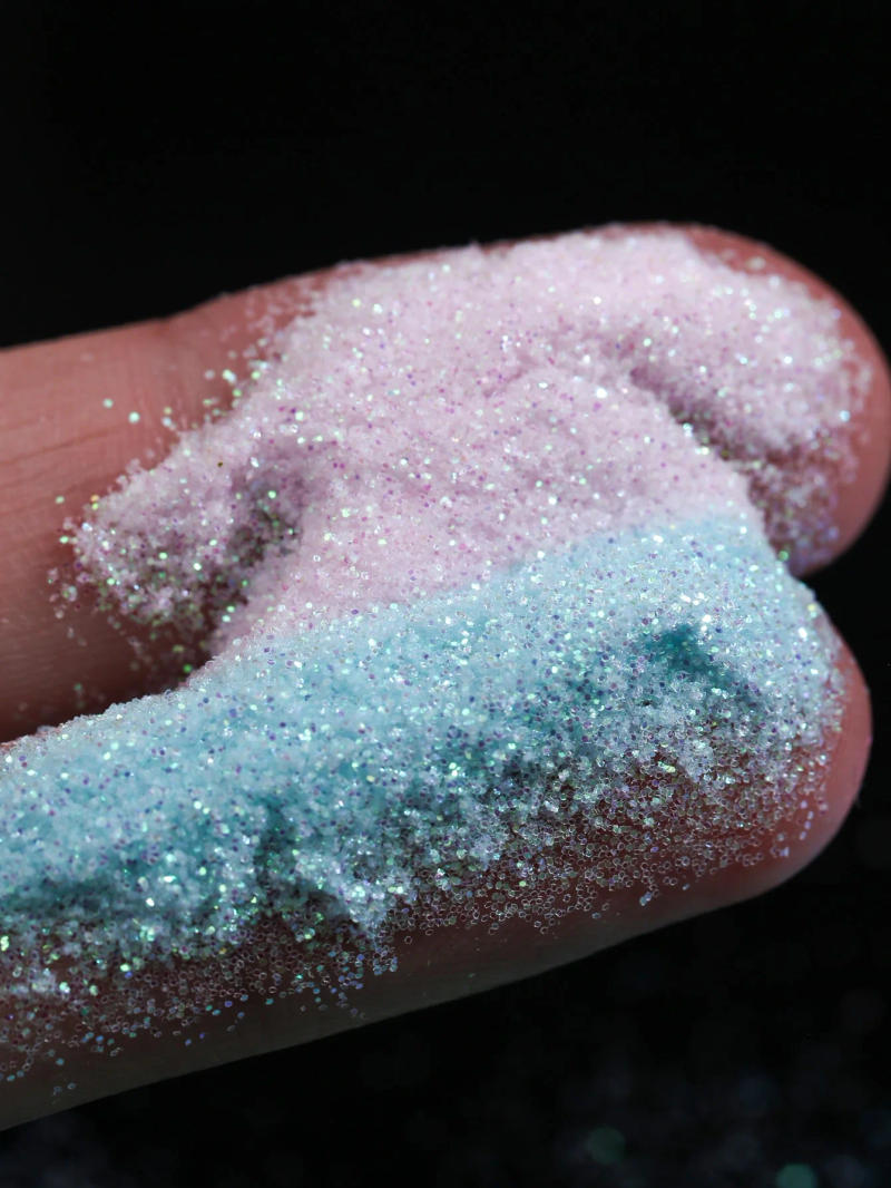 Description Picture 4 of item6Bottles Iridescent  Fine Glitter Series Powder Resin Supplies Glitters (10g) Flake Crafts Sequins Epoxy Chips Flakes for Tumble