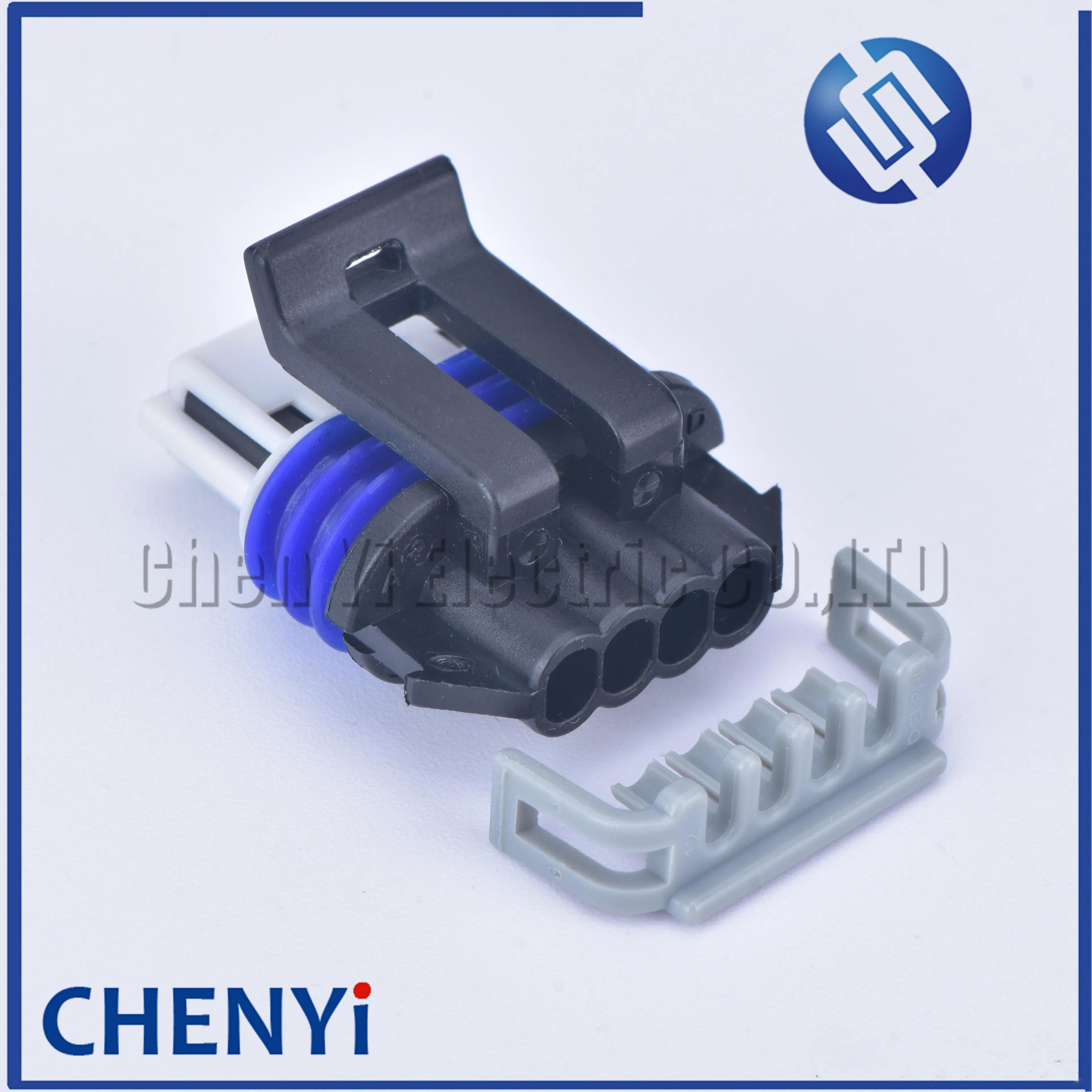Description Picture 3 of item2 sets 4 Pin car Sensor waterproof female Oxygen sensor housing plug automotive connectors 15413116 15439568