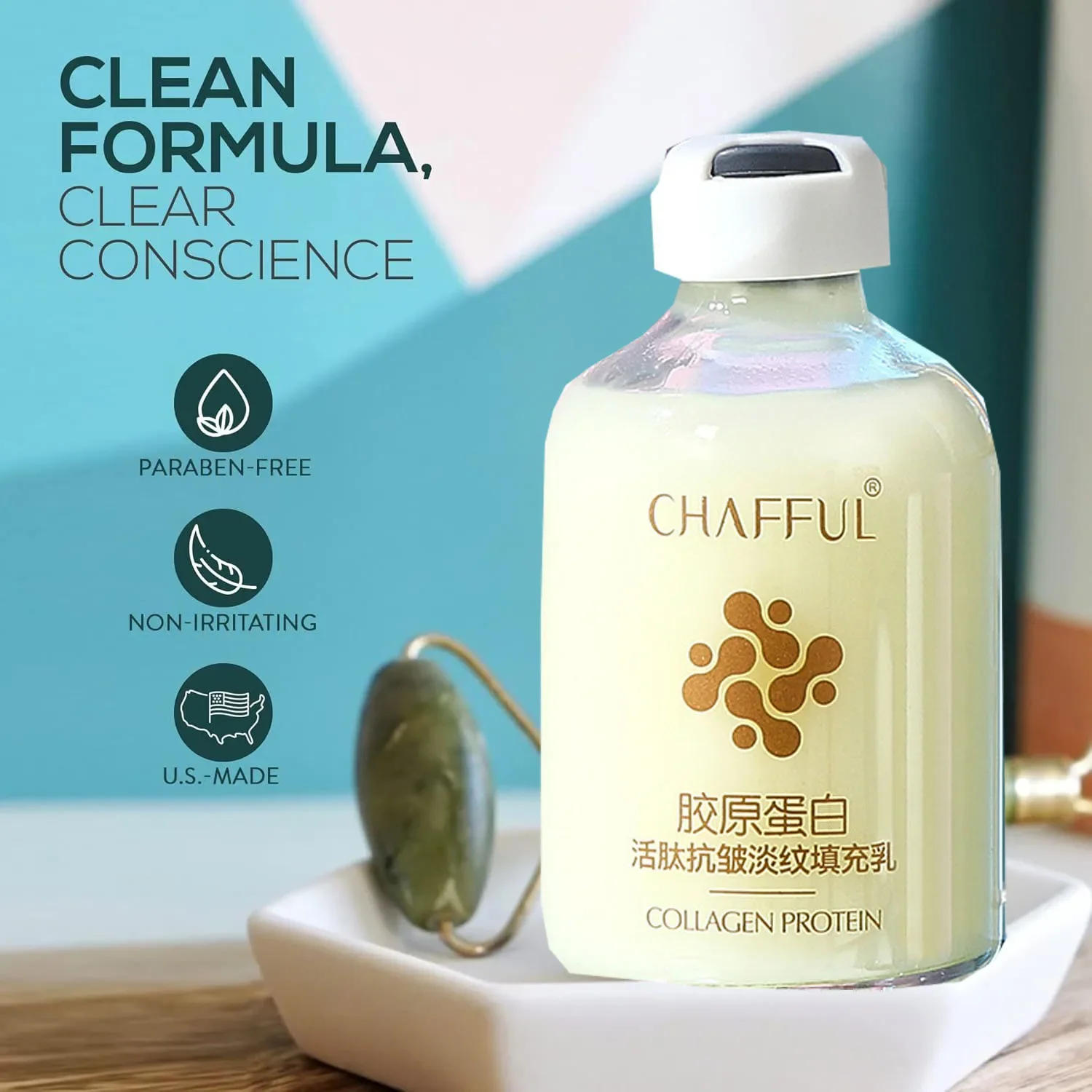 Description Picture 2 of itemCollagen Face Serum skincare Facial Essence Liquid Firming Moisturizing Nourishing Facial Serum Skin Care