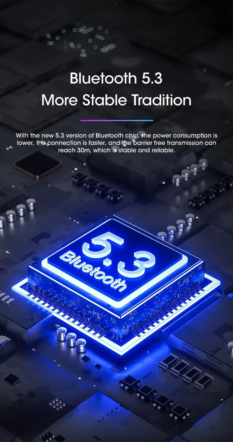 Description Picture 6 of item4D Stereo Sound Bar PC Speaker Surround Soundbar Bluetooth Wireless Wired Computer Speakers RGB Subwoofer for Laptop Theater TV