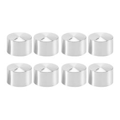 8Pcs Aluminum Alloy Rotary Switches Round Knob Gas Stove Burner Oven Kitchen Parts Handles For Gas Stove