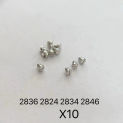 10 Pcs Watch Movement Screws Replacement Reparing Screws For 2836 2824 2834 2846 Accessory Spare Parts Watch Movement Screw 2023