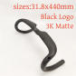 Black logo 440mm
