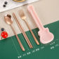 3pcs Rose Gold