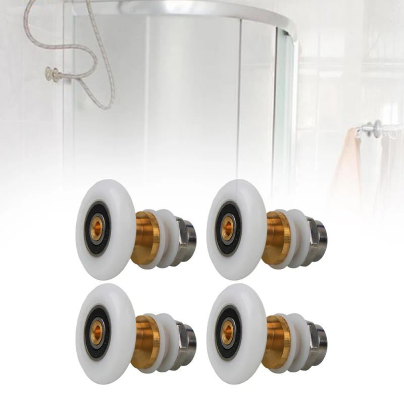 Description Picture 5 of itemShower Room Glass Door Pulley Hanging Wheel Copper Core Eccentric Bathroom Sliding Cabinet Eccentric Pulleys