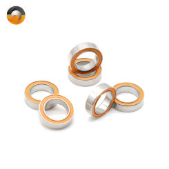 4pcs S6700-2RS 10x15x4mm Stainless Steel Hybrid Si3N4 Ceramic Ball Bearing Fishing Gear Line Wheel 10x15x4mm S6700RS
