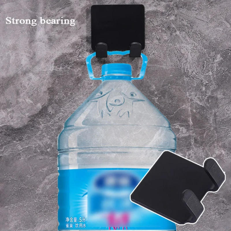 Description Picture 4 of item2/4PCS Adhesive Razor Holder Wall Mounted Bathroom For Shower Hook Rack Shaver Holder Plastic Hook Holder Razor Rack