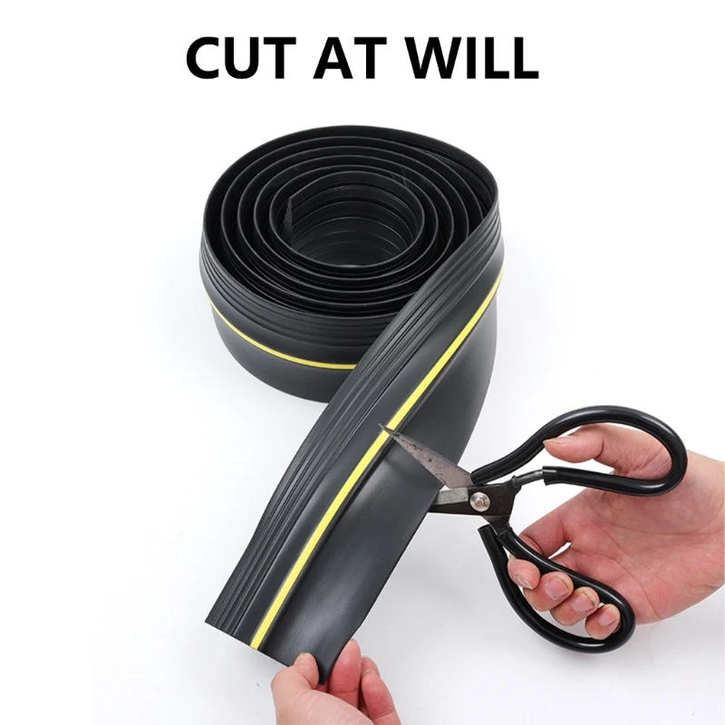 Description Picture 4 of itemdwan Rubber Threshold Seal Prevents Water Entry Rubber Strips 3 Size for Garage Doors