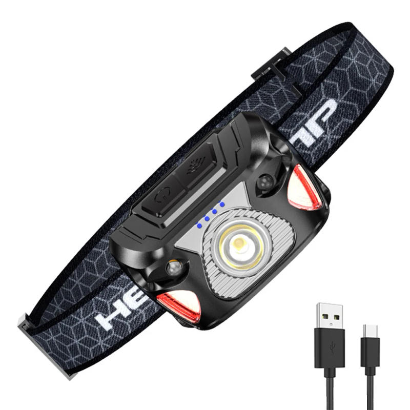 Description Picture 6 of itemCamping Search Light Motion Sensor Fishing Head Light 400LM XPE COB Headlamp with Side Light for Outdoor Fishing Camping Hiking